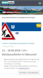 Mobile Screenshot of nahverkehr-ffm.de